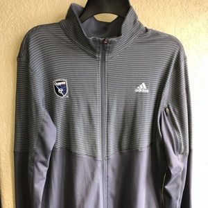 Adidas climalite track jacket San Jose Earthquakes